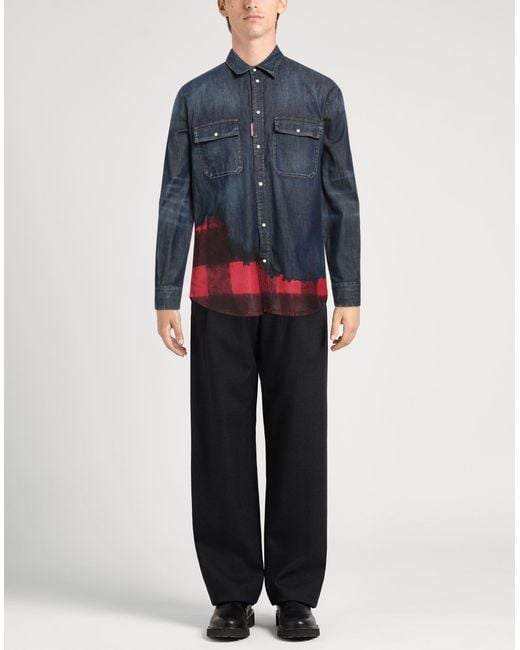 DSquared² Jeanshemd in Blue für Herren