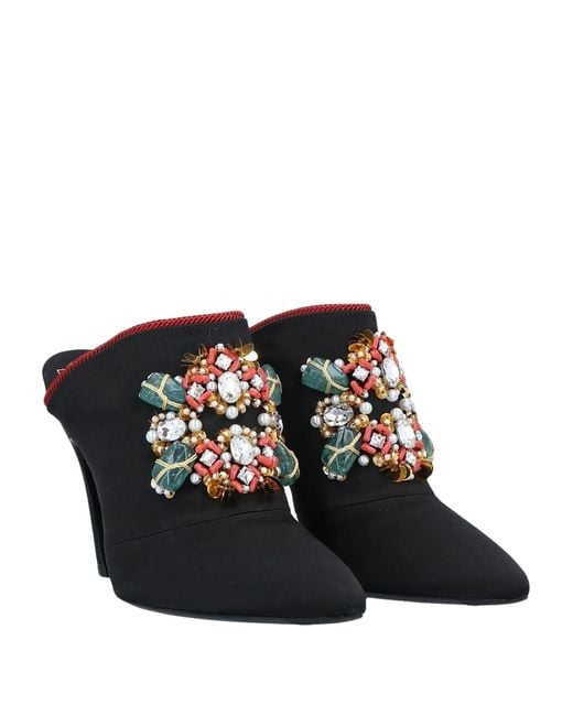 Roger Vivier Black Mules & Clogs