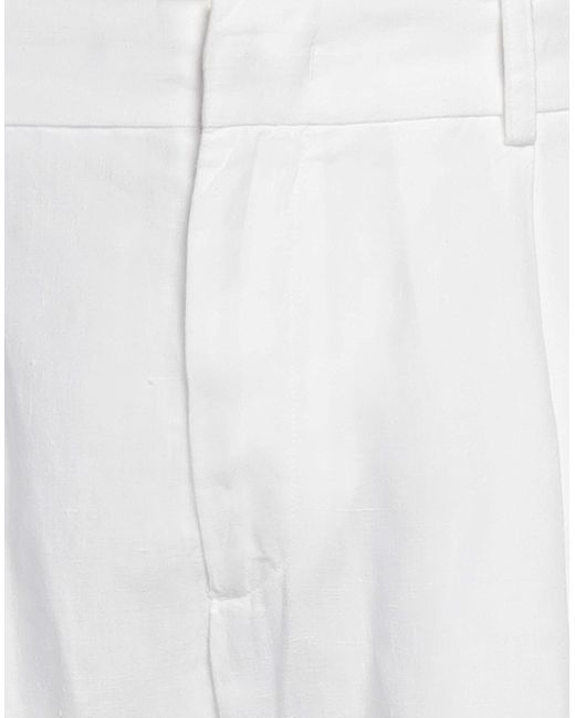 Malo White Shorts & Bermuda Shorts for men