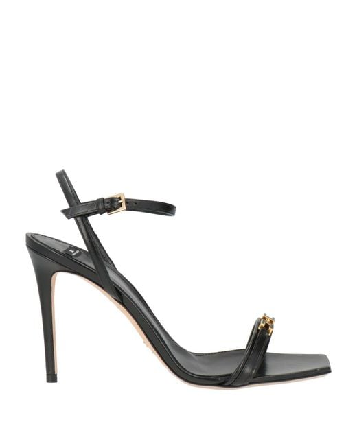Elisabetta Franchi Black Sandals