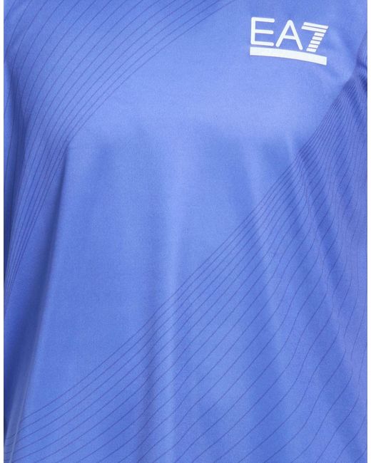 EA7 Blue T-Shirts for men