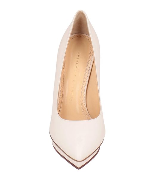 Charlotte Olympia Natural Pumps