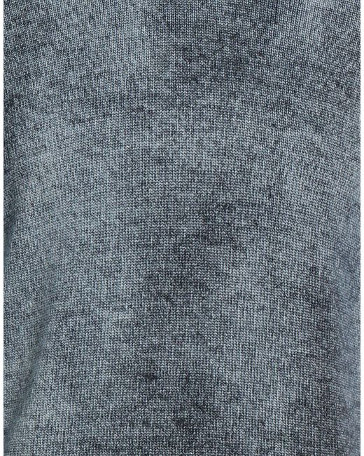 Grifoni Blue Turtleneck Wool, Polyamide for men
