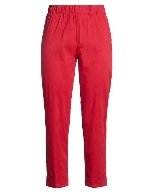 Semicouture Red Pants