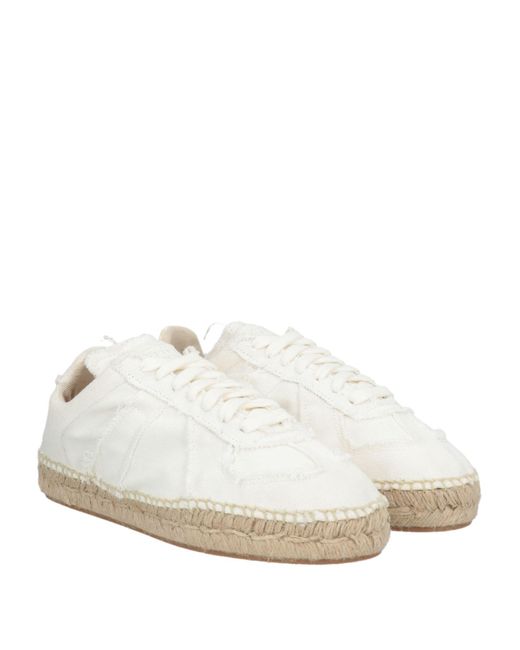 Maison Margiela White Espadrilles