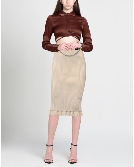 Givenchy Natural Midi Skirt