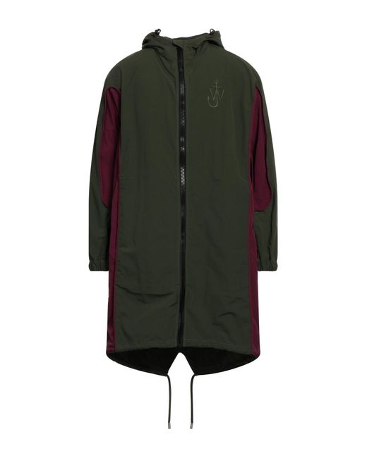 J.W. Anderson Green Overcoat & Trench Coat for men