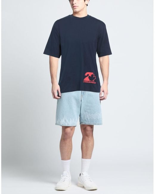 DSquared² Blue T-shirt for men