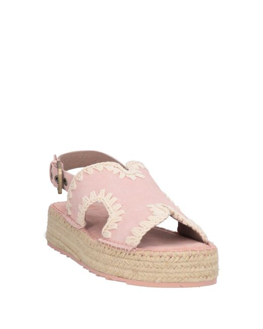 Mou Pink Espadrilles