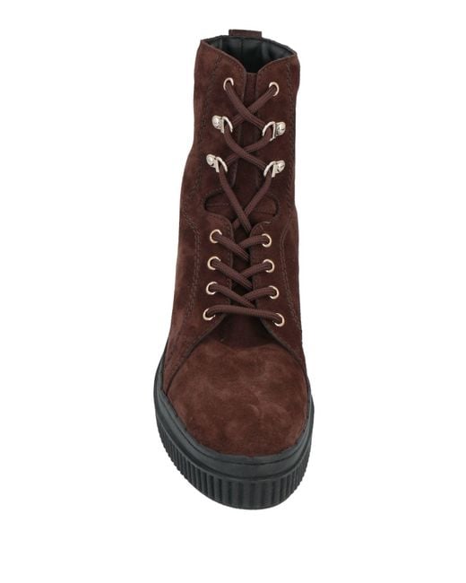 Tod's Brown Ankle Boots
