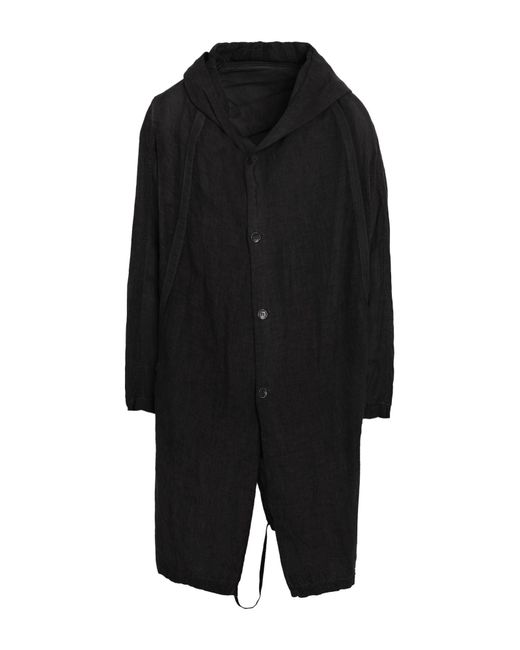 Masnada Black Overcoat for men