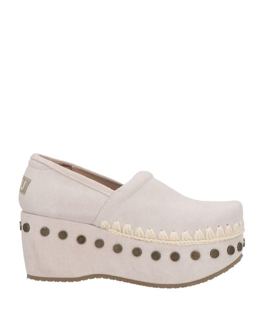 Mou Gray Mules & Clogs