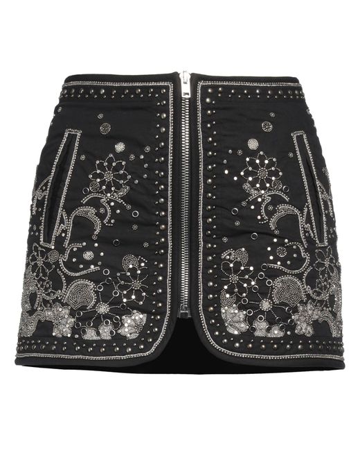 Isabel Marant Black Mini Skirt Cotton
