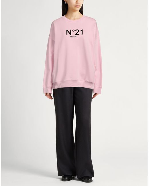 Sudadera N°21 de color Pink
