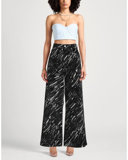 Marni Black Pants Cotton, Elastane