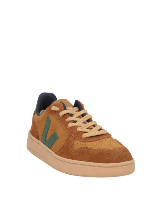 Veja Brown Camel Sneakers Leather for men