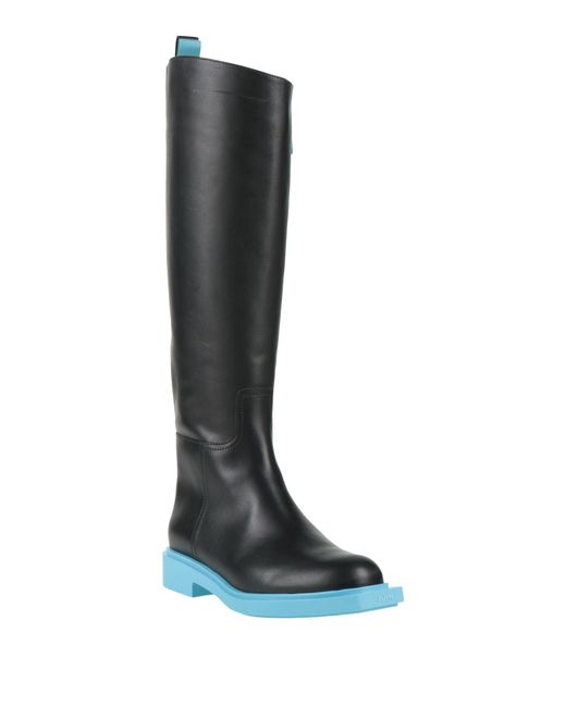 3Juin Black Boot Leather