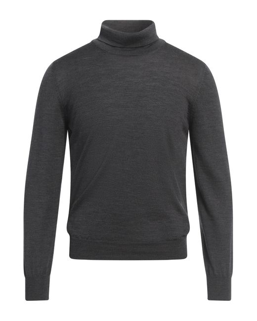 Lardini Gray Turtleneck Wool for men