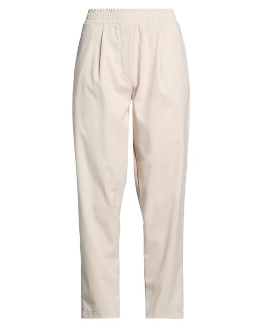Suns Boards Natural Pants Polyester, Viscose, Elastane