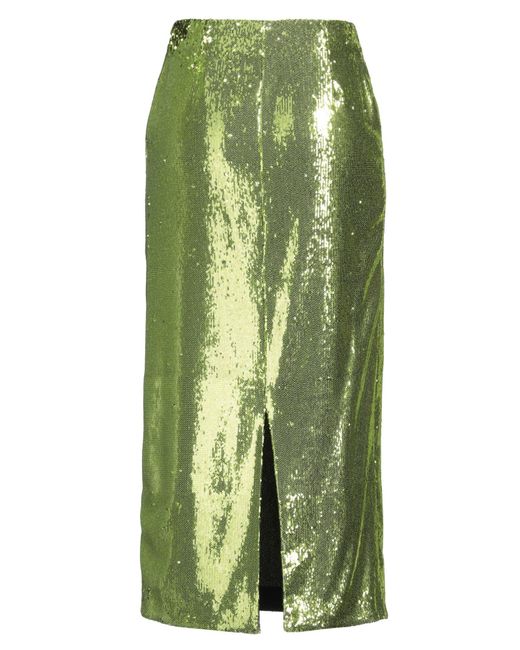 Philosophy Di Lorenzo Serafini Green Midi Skirt