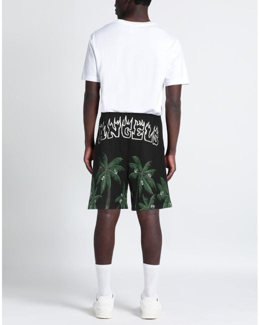 Palm Angels Black Shorts & Bermuda Shorts for men