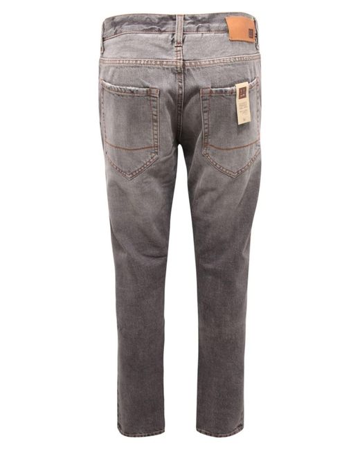 Pantaloni Jeans di 2W2M in Gray da Uomo