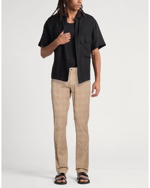 Mason's Natural Pants Cotton, Elastane for men