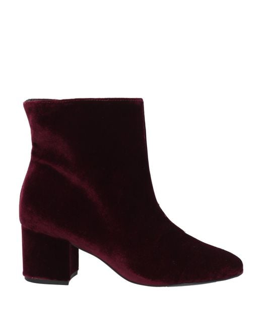 SCHUTZ SHOES Brown Ankle Boots Textile Fibers
