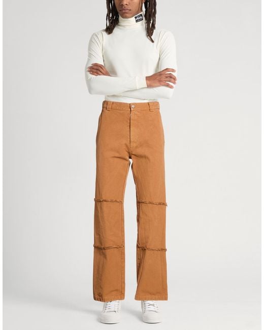 MM6 by Maison Margiela Brown Trouser for men