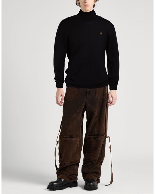 Refrigiwear Black Turtleneck for men