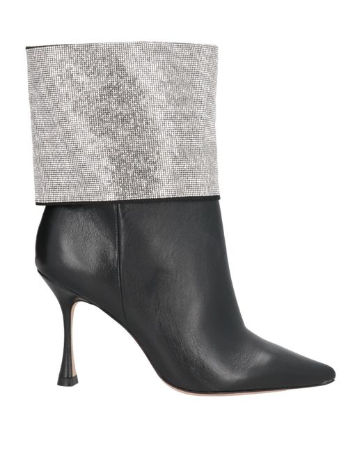 Vicenza Gray Ankle Boots