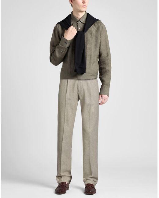 Boglioli Gray Trouser for men