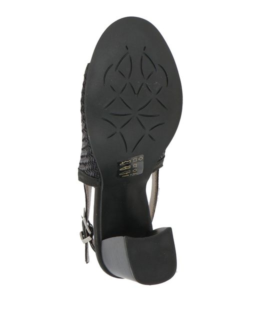 Keys Black Sandals