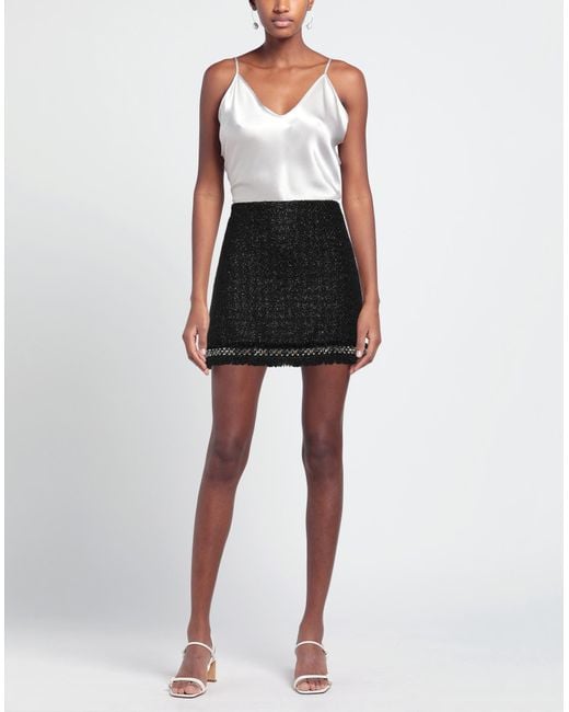 Versace Black Mini Skirt