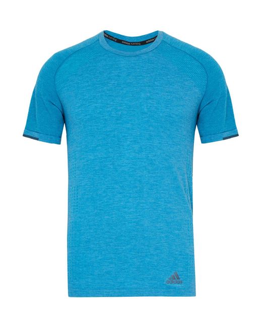 Adidas Blue T-shirt for men