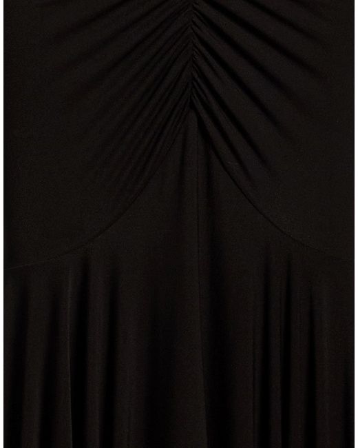 ANDAMANE Black Maxi Dress Polyester, Elastane