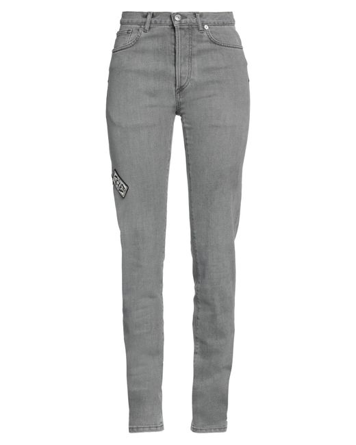Dior Gray Denim Trousers