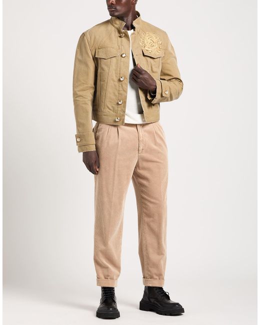 Burberry Natural Jacket Cotton for men