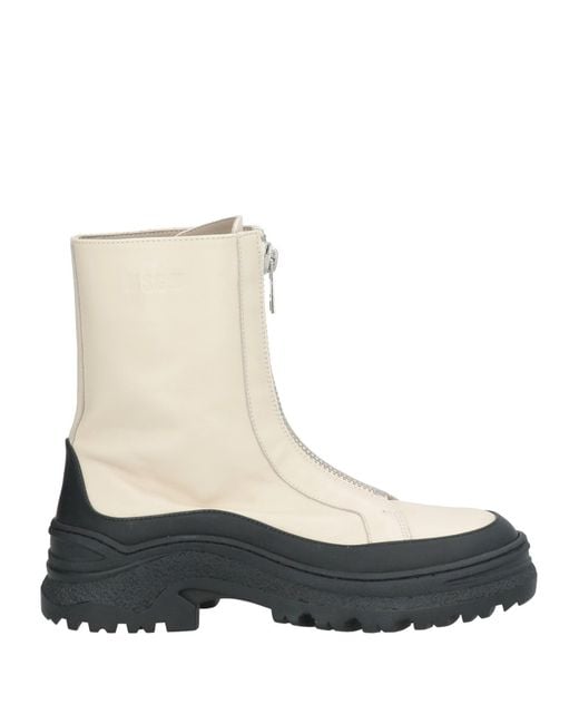 MSGM White Stiefelette