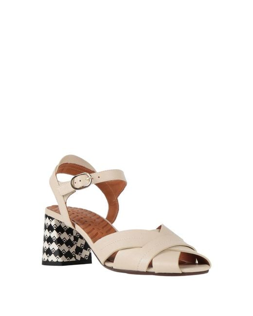 Chie Mihara White Sandals