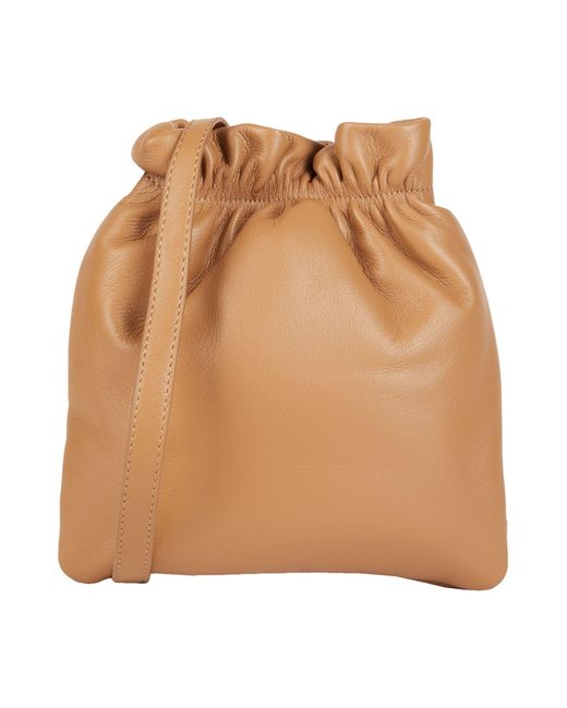 LES VISIONNAIRES Brown Cross-body Bag