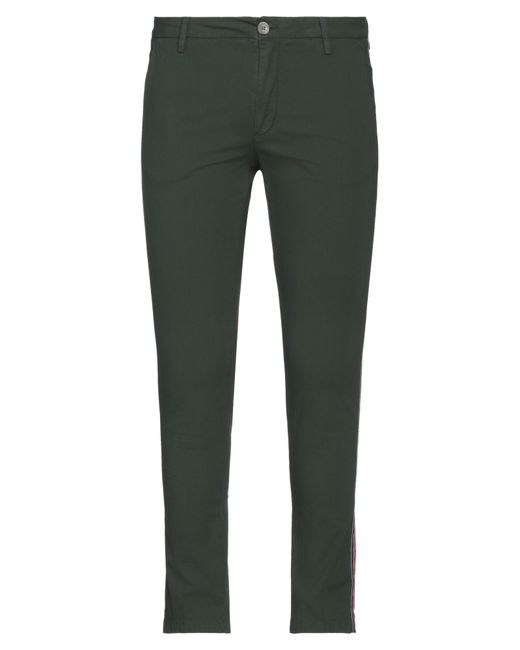 Aglini Green Trouser for men