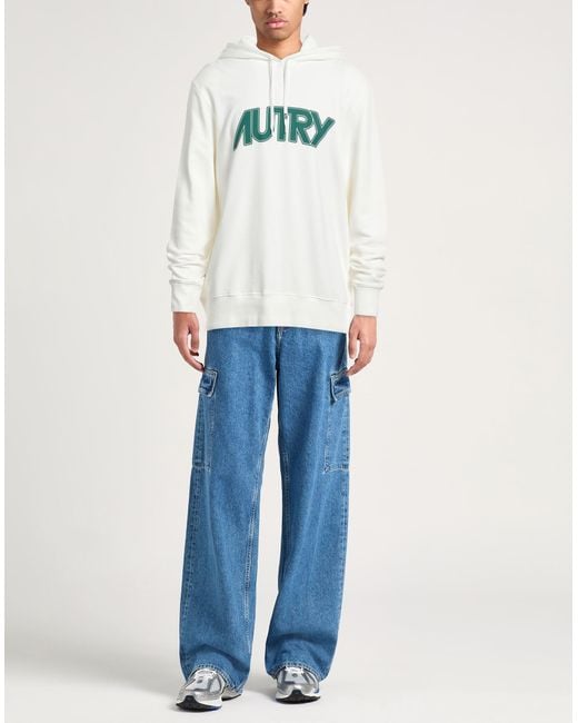 Autry White Sweatshirt for men