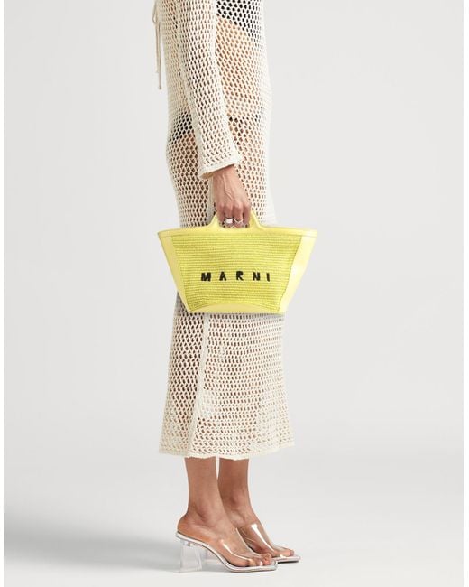 Marni Yellow Handbags
