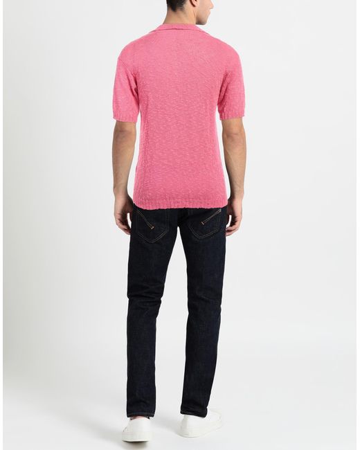 SETTEFILI CASHMERE Pink Sweater for men