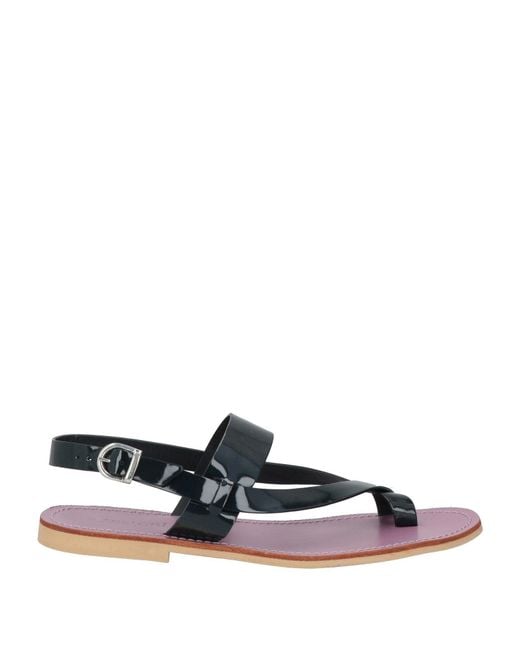 Testoni White Zehentrenner