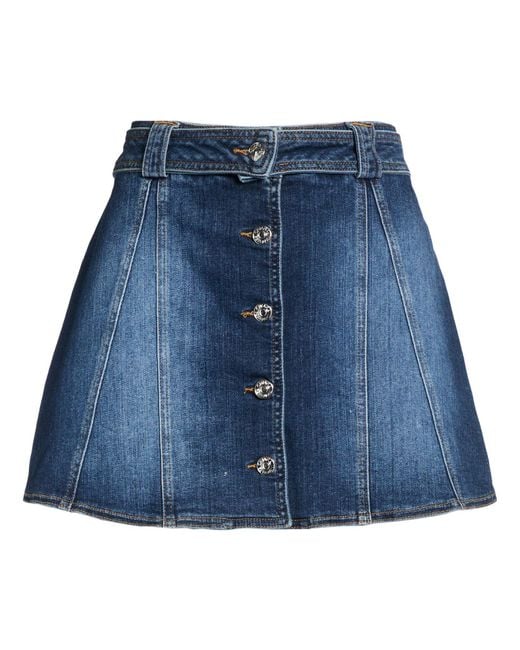 Chiara Ferragni Blue Denim Skirts