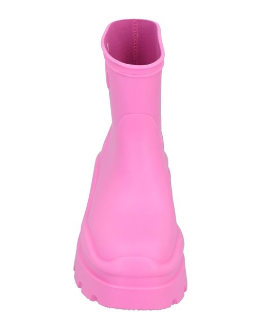 MSGM Pink Ankle Boots