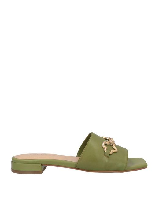Apepazza Green Sandals