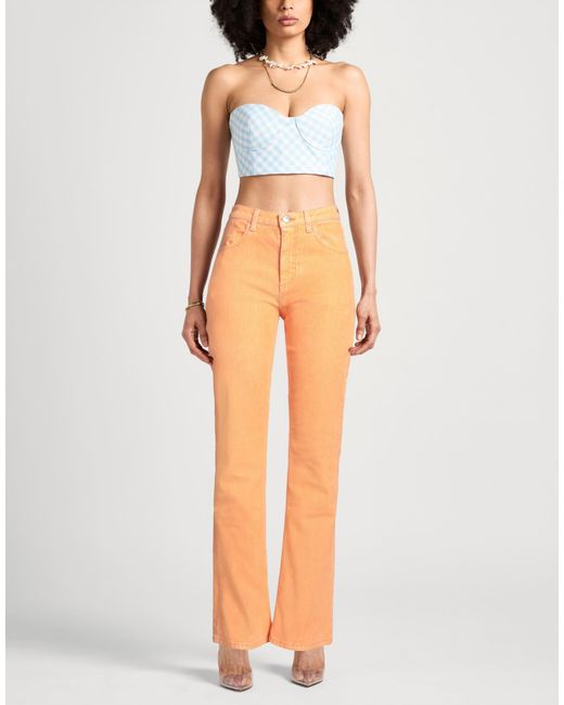 Marni Orange Jeans